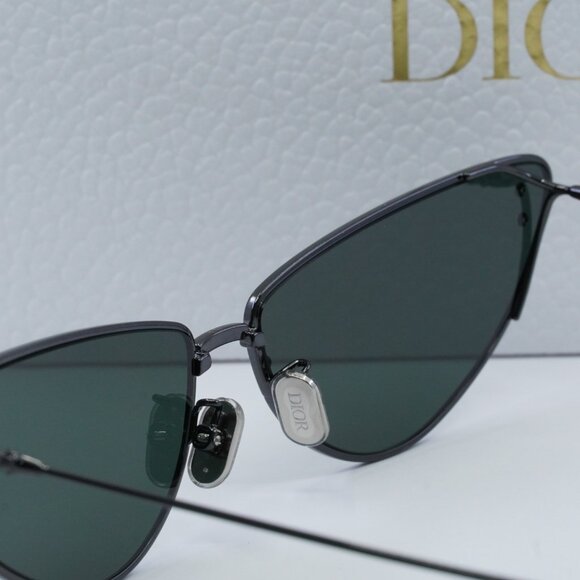 Dior MISSDIOR B1U H4C0 Cat Eye Sunglasses - Gunmetal/Green - Picture 5 of 11
